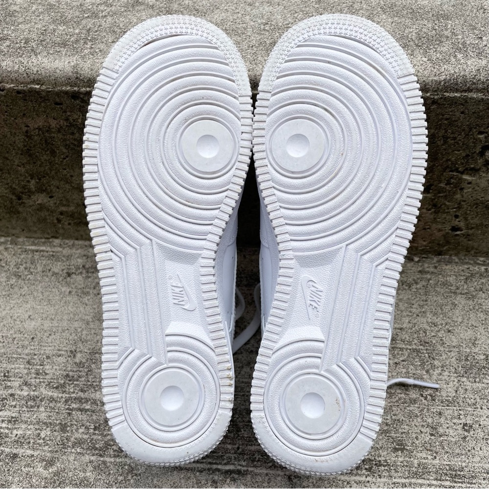 Nike Air Force 1 Sneakers White Women’s Size US 6.5 EUR 37 CM 23.5 Authentic - Picture 7 of 7